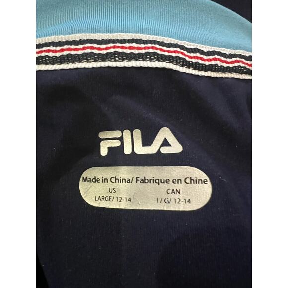 Fila Blue and Light Blue Tank Top - Picture 5 of 9
